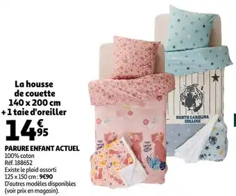 Auchan Auchan parure enfant actuel offre