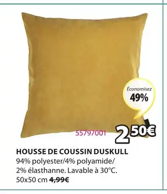 JYSK Housse de coussin duskull offre
