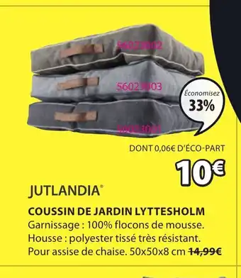 JYSK Coussin de jardin lyttesholm offre