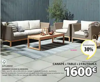 JYSK Ensemble lounge glamsbjerg offre