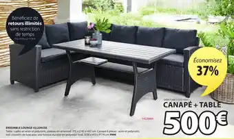 JYSK Ensemble lounge ullehuse offre