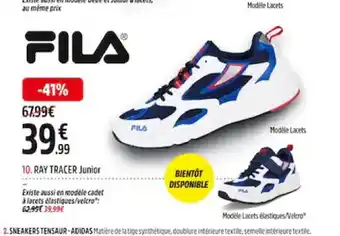 Intersport Fila Ray Tracer Junior offre