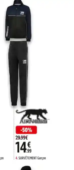 Intersport Airness Survêtement Garçon offre