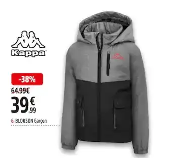 Intersport Kappa Blouson Garçon offre