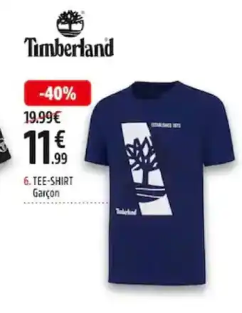 Intersport Timberland Tee-Shirt Garçon offre