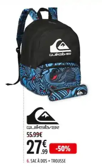 Intersport Sac à Dos +Trousse offre