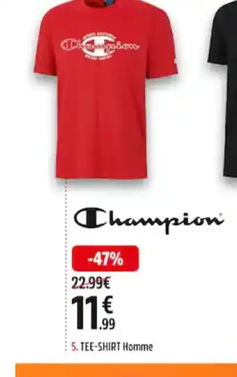 Intersport Champion Tee-Shirt Homme offre