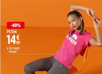 Intersport Tee-Shirt Femme offre