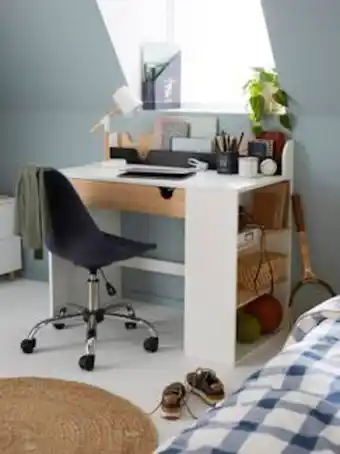 Vertbaudet Bureau enfant school - blanc - bois offre