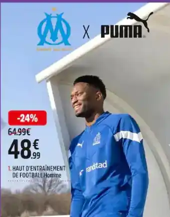 Intersport Puma haut d'Entraînement de Football Homme offre