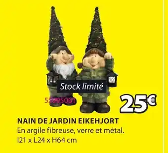 JYSK Nain de jardin eikehjort offre