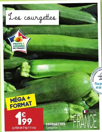 ALDI Courgettes offre