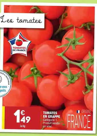 ALDI Tomates en grappe offre