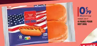 ALDI 4 Pains pour hot dog offre
