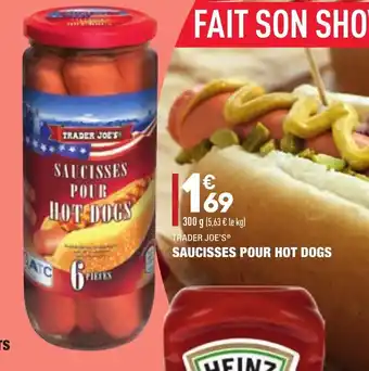 ALDI Saucisses pour hot dogs offre