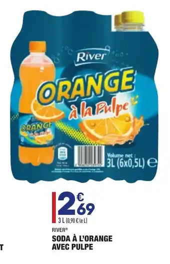 ALDI Soda à l'orange avec pulpe offre