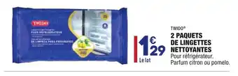 ALDI 2 Paquets de lingettes nettoyantes offre