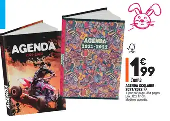 ALDI Agenda scolaire offre