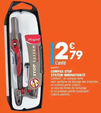 Compas stop system innovation
