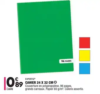 ALDI Cahier 24 x 32 cm offre