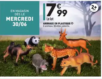 ALDI Animal en plastique offre