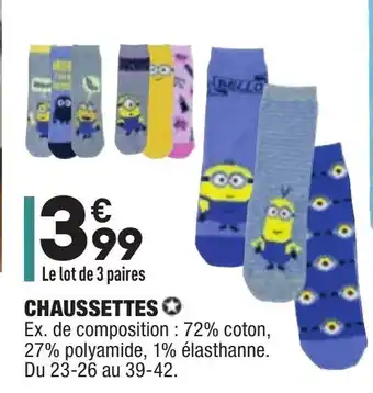 ALDI Chaussettes offre