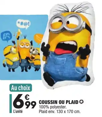 ALDI Coussin ou plaid offre