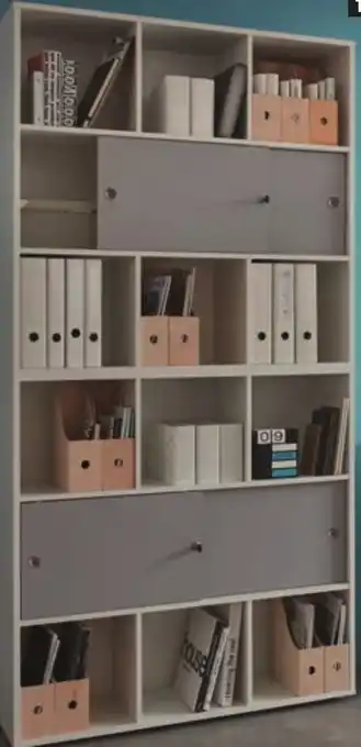 ALDI Étagère à portes coulissantes offre