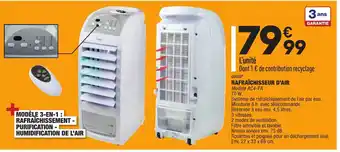 ALDI Rafraîchisseur d'air offre