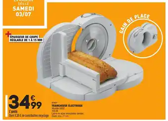 ALDI Trancheuse électrique offre