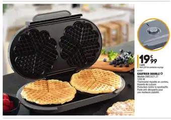 ALDI Gaufrier double offre