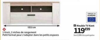 Conforama Meuble tv kent offre