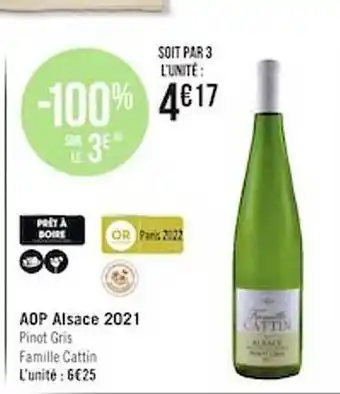 Casino Supermarchés Aop alsace 2021 offre