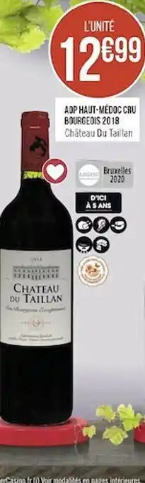 Casino Supermarchés Chateau du taillan offre