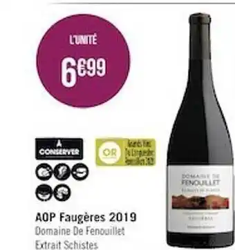 Casino Supermarchés Aop faugères 2019 offre
