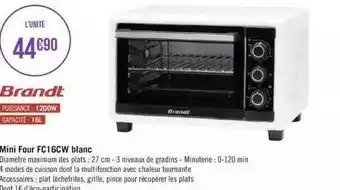 Mini-four brandt