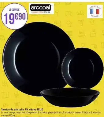 Service de vaisselle arcopal