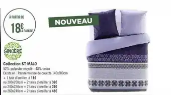 Géant Casino Collection st malo sincère offre