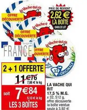 Migros La vache qui rit offre