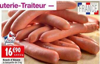 Migros Knack d'alsace offre