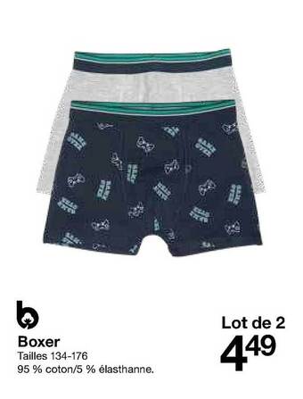 Zeeman Boxer offre