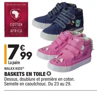 ALDI Baskets en toile offre