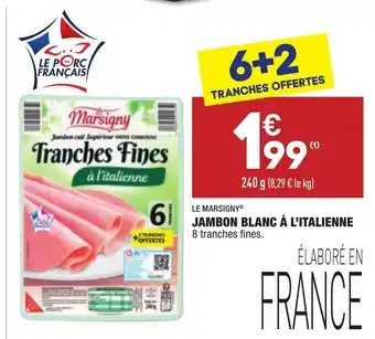 ALDI Jambon blanc à l'Italienne offre