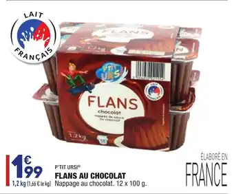 ALDI Flans au chocolat offre