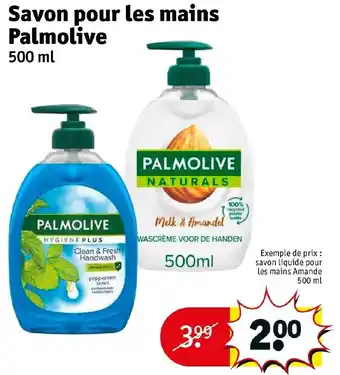 Kruidvat PALMOLIVE savon pour les mains offre