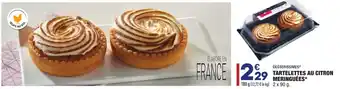 ALDI Tartelettes au citron meringuées offre