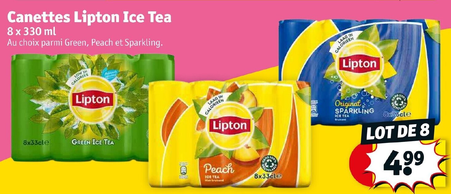 Promo LIPTON lipton ice tea chez Kruidvat
