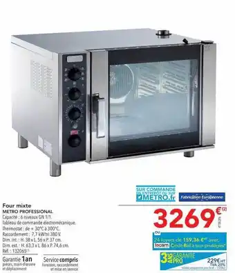 METRO Four miste metro professional offre