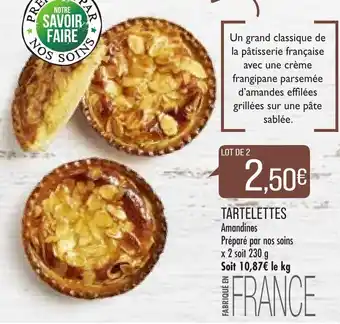 Match Tartelettes offre