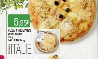 Match Pizza 4 fromages offre